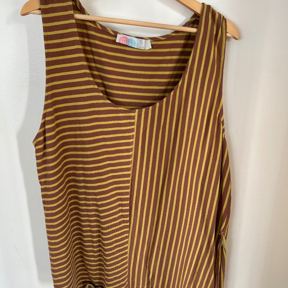 Free People Julie Striped Tunic